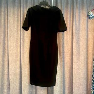 Black v back dress size 4